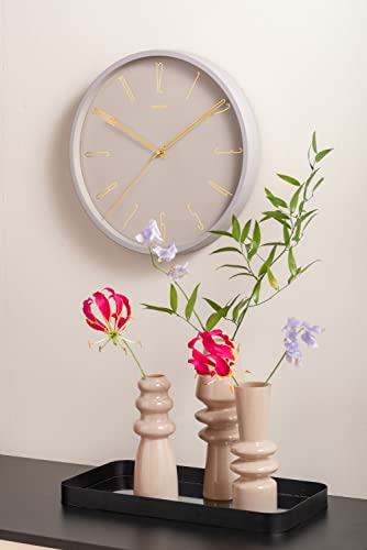 Karlsson Belle Numbers Wall Clock 35cm - Warm grey - Image 4