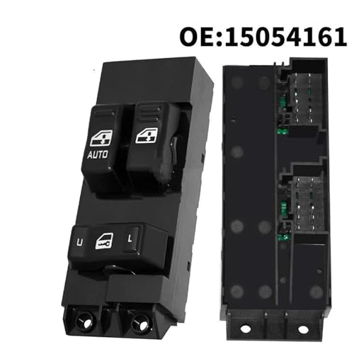 Bouton commande lève-vitre électrique gauche réactif GMC Sierra - 3