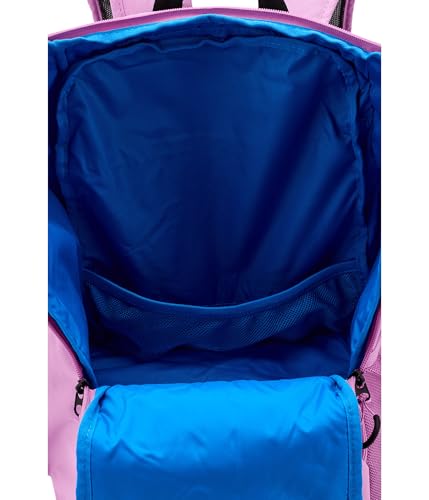 Image of Nike Unisex Varsity Elite Backpack (32L) Light Magenta /Black /Light Photo Blue, One Size