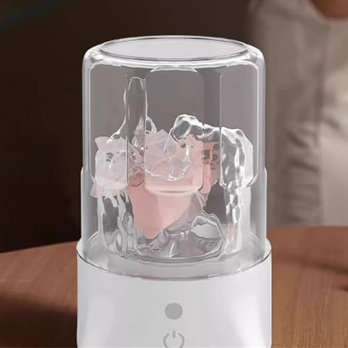 Portable Small Washing Machine 4000mAh Cordless Washer Underwear Cleaner for Socks Travel Camping Apartment Use
