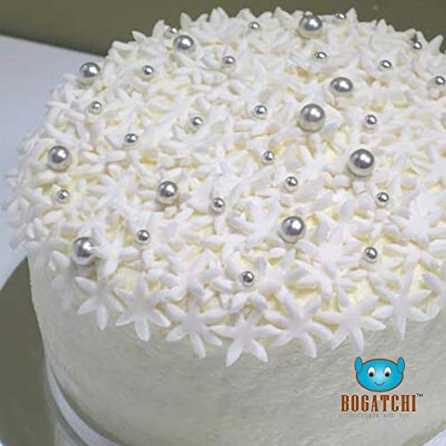 Image of BOGATCHI Whipping cream for cake, Whipping Cream Powder, Whipped Cream, Premium Whipping cream Powder, Rich Whipping cream|FREE One Extra Whipping Cream Powder(50g)+ Silver Balls (20g)