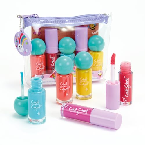 Chit Chat Polish & Shine Lip & Nail Set A My First Makeup Kit for Kids!