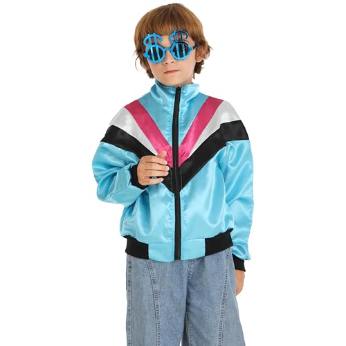Disfraz Retro Hip Hop 80s para niños de 6-8 años miniatura 2