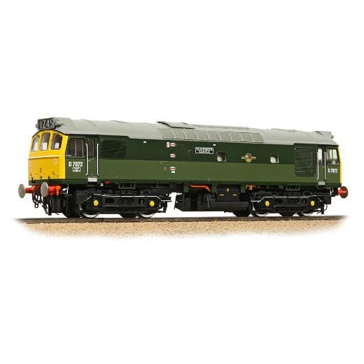 Locomotive Bachmann 32-334 Classe 25/3 D7672 vert pour modélisme ferroviaire
