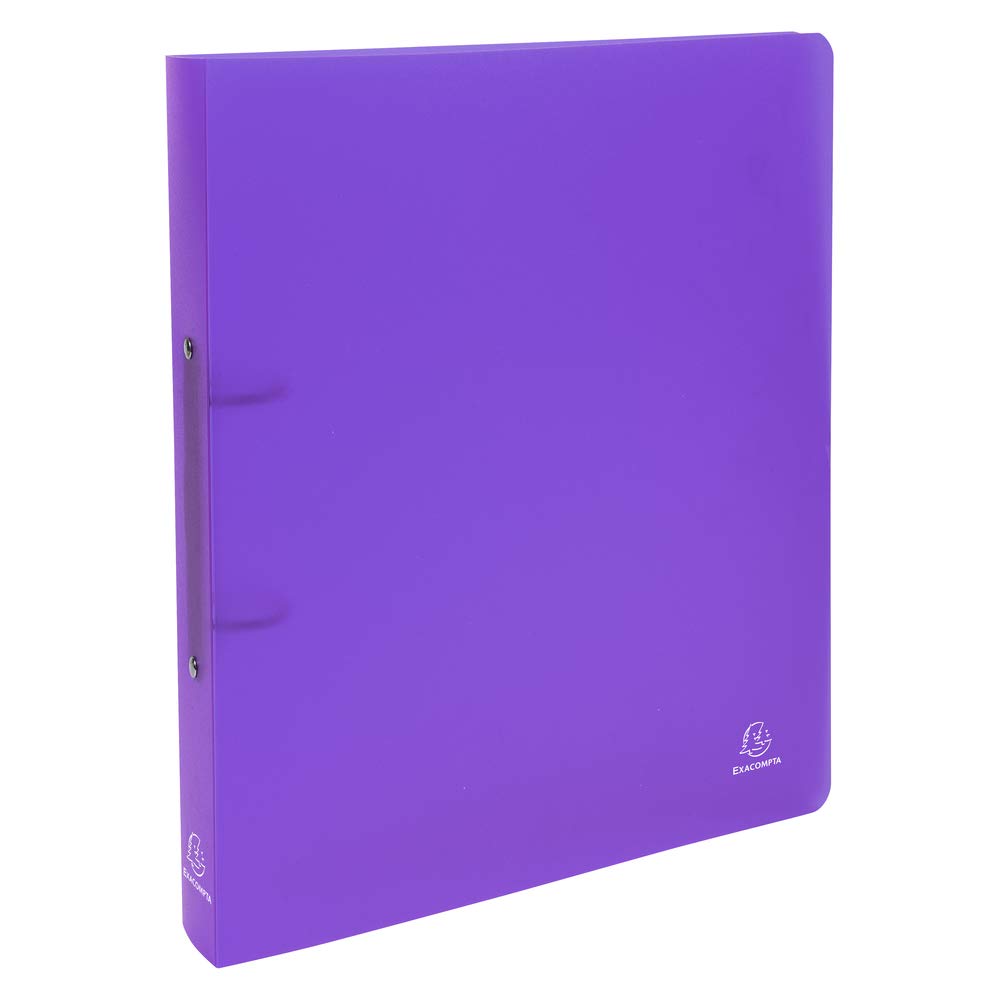 Exacompta - Ref. 54366E - 1 Chromaline binder 2 rings 30mm - 40mm spine - A4+ format - purple