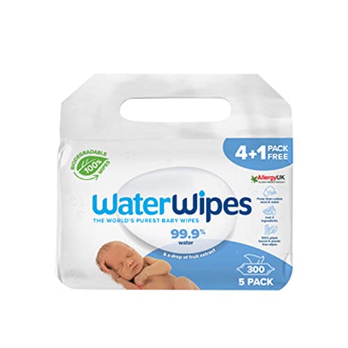 Waterwipes Lote de 5 x 60 toallitas