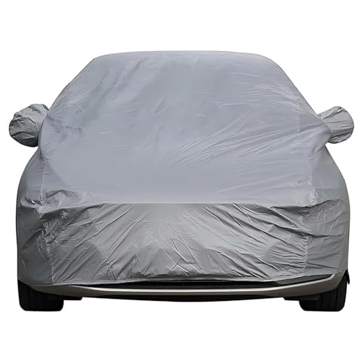 Sipobuy Housse de véhicule universelle, entièrement étanche, anti-rayures, durable, doublée, en coton respirant, très résistante