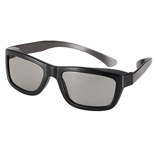 DECDEAL Óculos 3D passivos Lentes Polarizadas Circulares para TV Polarizada Real D 3D Cinemas para S