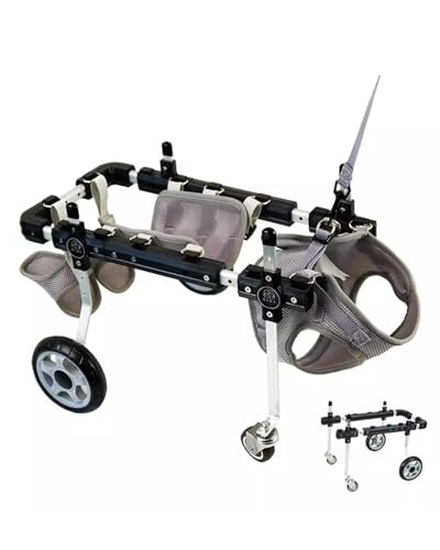 Fauteuil roulant pour chien à 4 roues pour offrir une seconde vie à votre ami