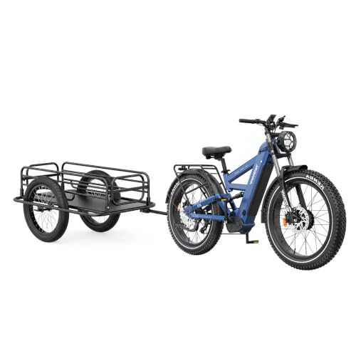 Image of TESWAY X9 Ultra Dual Motor Ebike, 60V 30Ah 120 Miles Long Rang, 240NM, 26 inch Fat Tire Full Suspension Electric Bike