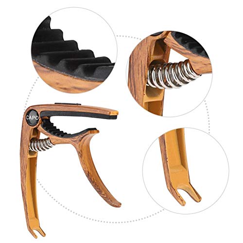 Capodastre de guitare facile à utiliser pour guitare électrique 6/12 cordes basse ukulélé Banjo mandoline pour les… - Les Beatles, Paul McCartney, John Lennon, RIngo Starr, George Harrison Capodastre de guitare facile à utiliser pour guitare électrique 6/12 cordes basse ukulélé Banjo mandoline pour les… – Image 4