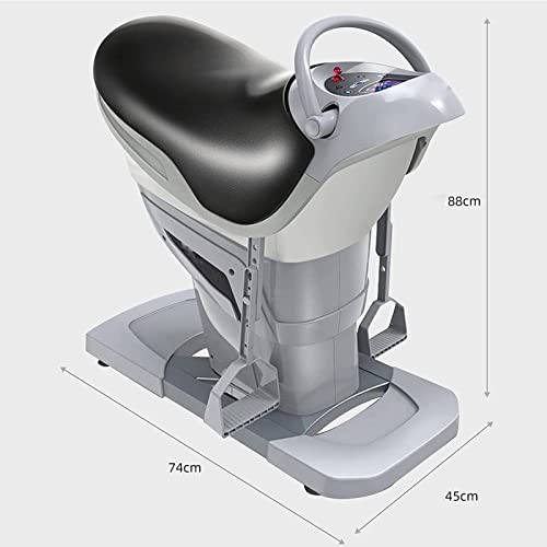 Máquina eléctrica de equitación con 20 velocidades, ajuste de vibración, pantalla LCD para ejercicio y entrenamiento físico para pérdida de peso en abdomen y parte superior del cuerpo miniatura 5