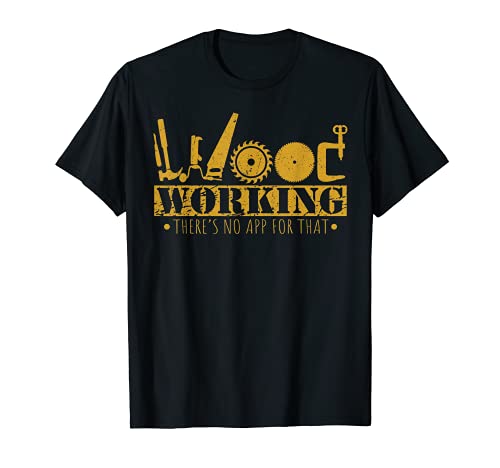 Contractor Gift Woodworking Tools Wood Worker Humor Handyman T-Shirt