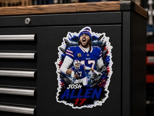 Josh Buffalo Motivational Sticker Inspirational Quotes Classroom Locker Room Mens Football Pro Coaching Wall Art Growth Mindset Teacher Educational Signed Memorabilia Sports Decor Jersey Boys CCS105 - 3