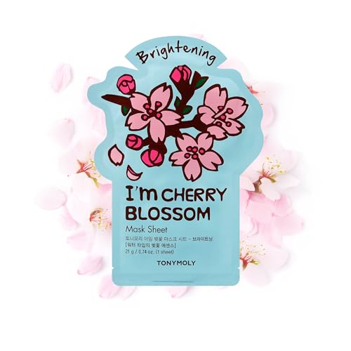 TONYMOLY I’m Real Sheet Mask Gift Set, Korean Skincare Face Masks for Hydrating & Soothing Skin, Birthday & Valentine’s Day Gifts for Women