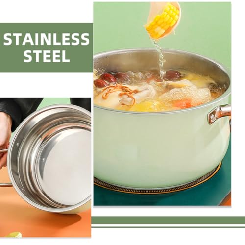 Faites de grandes soupes sans brûler le fond avec cette casserole inox robuste - 7