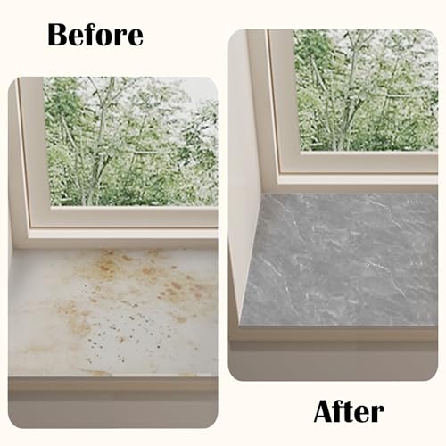 Anpassbare Erkerfenster-Kissen, rutschfest, für Haustiere und Pflanzen, zuschneidbare Fensterbank-Schutzmatte (B 15 x 190 cm), Ultimate T &-2