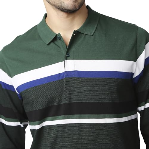 Image of Pepe Jeans Men's Reynolds Yarn Dyed Striped Polo