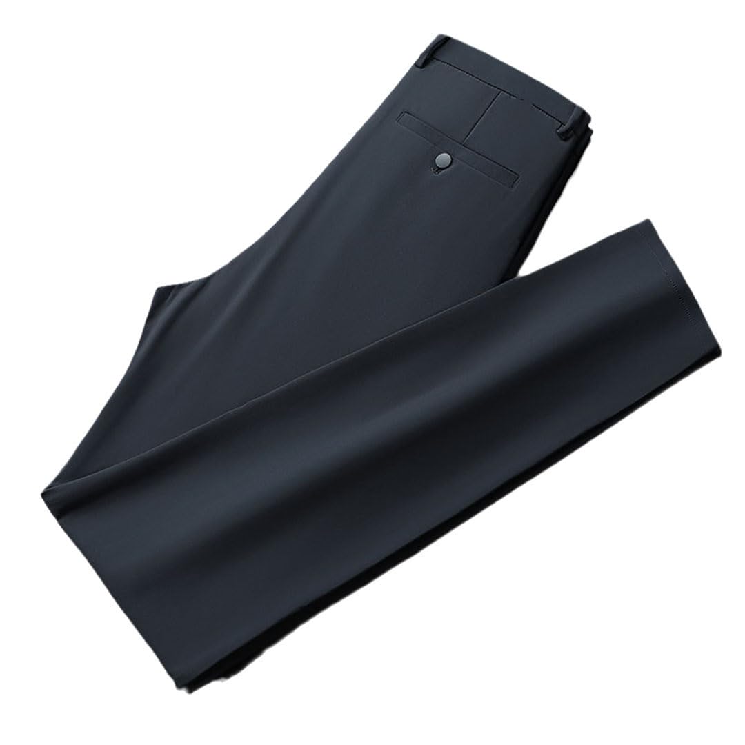 Vogrtcc Pantaloni Casual da Uomo Pantaloni Dritti Larghi