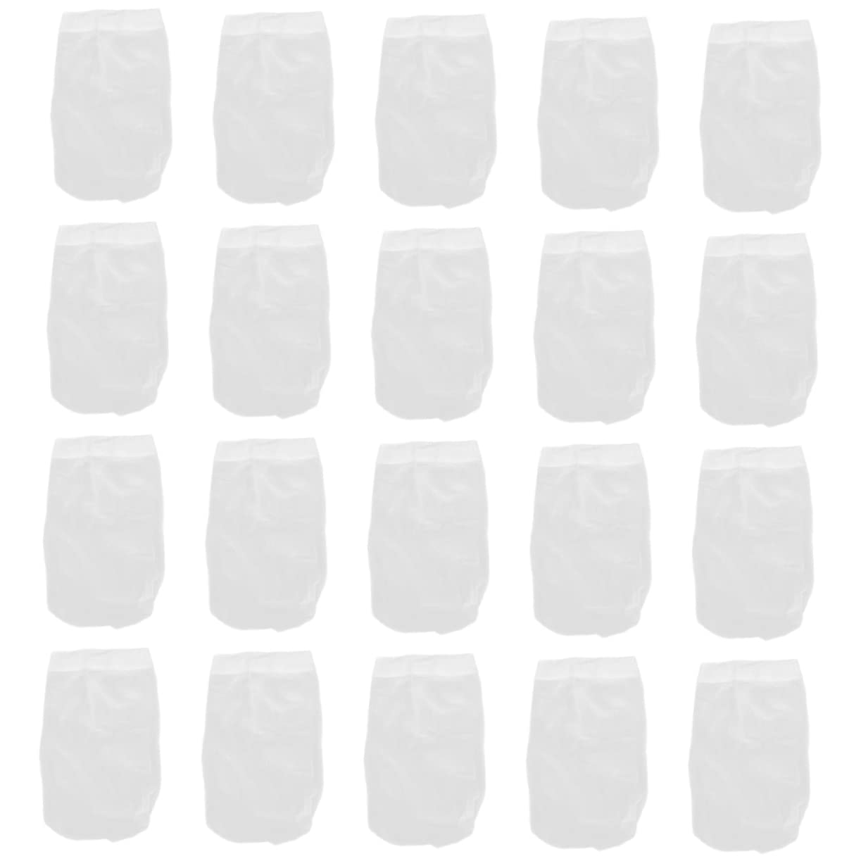 UPKOCH 3 Series Bolsa De Medias De Coladores Skimmer De Red De Piscina Calcetines De Revestimiento Colador De Piscina Calcetines De Piscina Protector De Filtro 20 Piezas*3