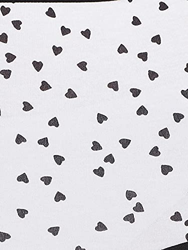Image of Clovia Women's Cotton High Waist Heart Print Hipster Panty