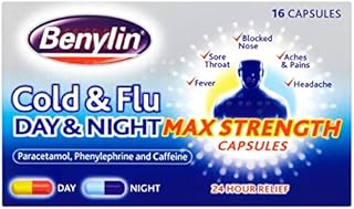Benylin Cold & Flu Day & Night Capsules, 16 each