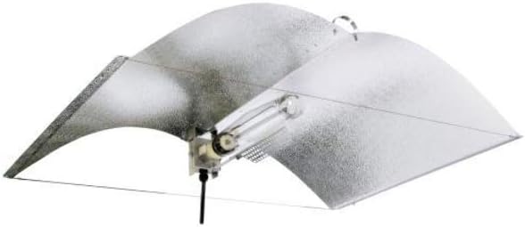 Sun System Grow Lights - Parabolic - Single End | 48" | White | Reflector - 5 Kv Socket Included - For Hydroponic and Greenhouse Plant Use