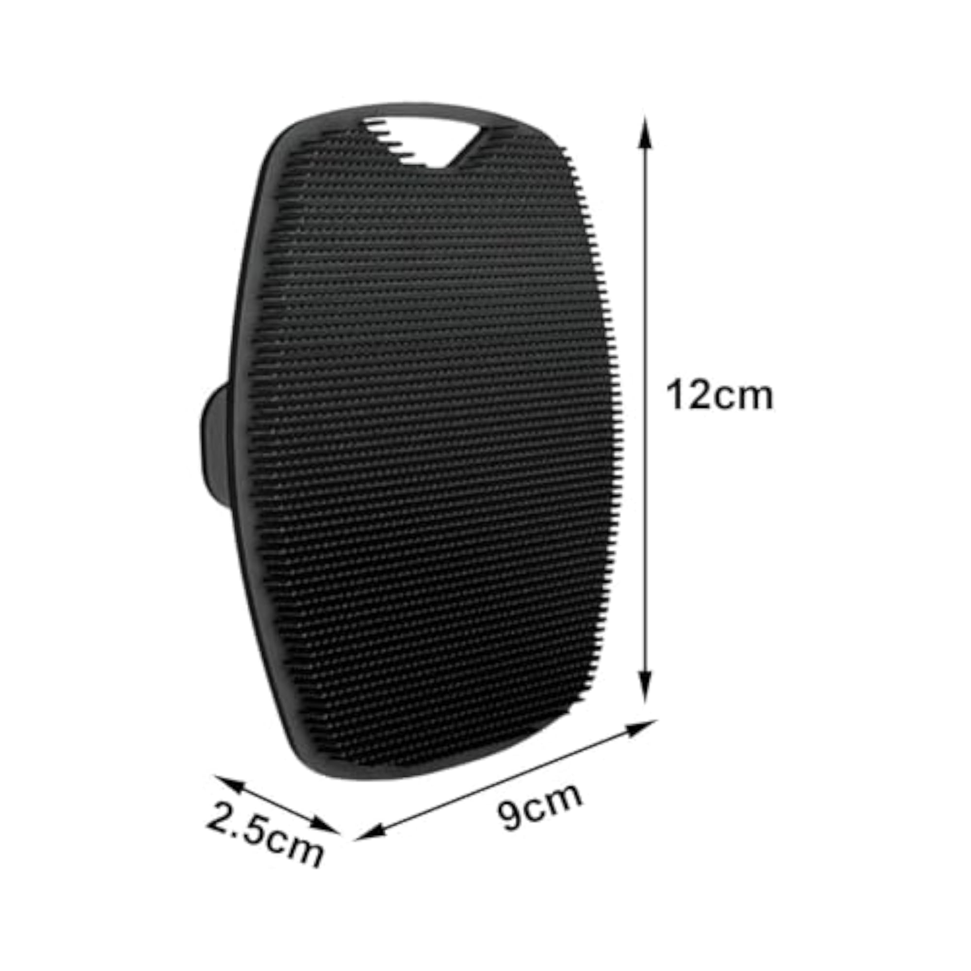 Silicone Body Scrubber Home Bathing Accessory, Hanging Design