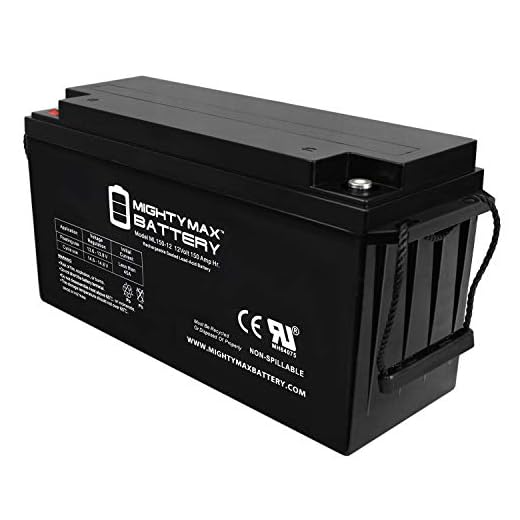 Mighty Max 12V 150AH Battery Replacement