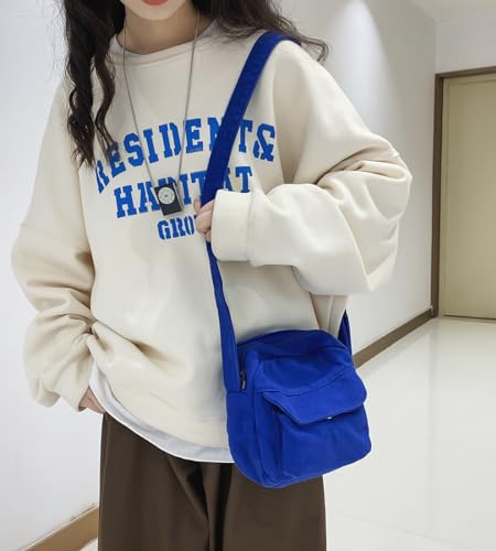 Image of Small Crossbody Bag Cute Purse Mini Canvas Crossbody Purse Phone bag