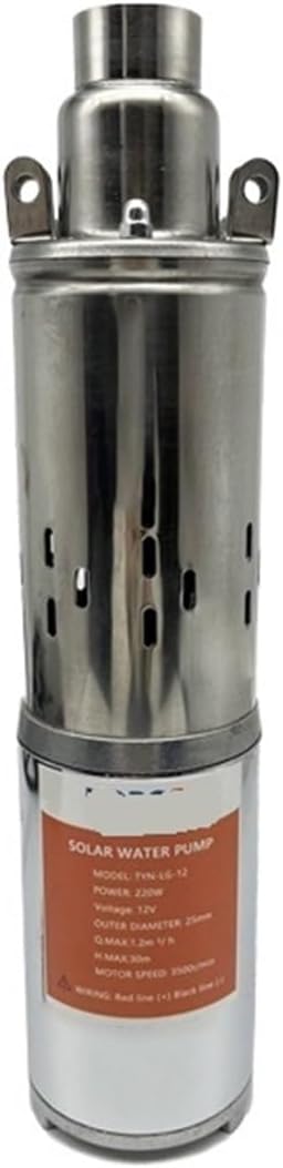 Solar DC water pump 12v 24v 36v 48v 60v high lift DC screw pump deep well pump submersible pump(24V)