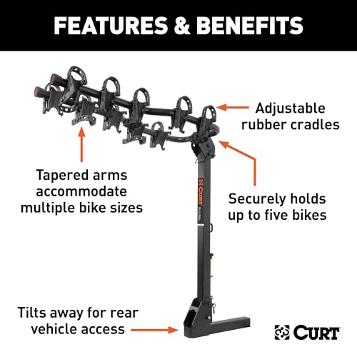 CURT 18065 Premium Hitch Bike Rack