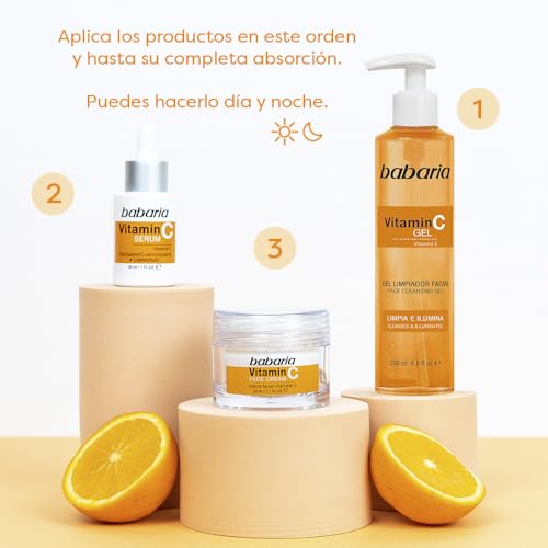 Miniatura 7 de Babaria - Serum Vitamina C | Vitamina C Cara Que Ilumina Tu Rostro| Serum Facial Mujer Y Hombre Con Naranja | Piel Luminosa 30ml | Reduce Las Manchas | 100% Vegan