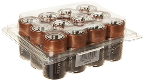 Duracell D Type Battery (Pack of 12)