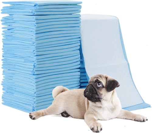 50 Alfombrillas Higiénicas Desechables para Perros: Empapadores, Toallitas de Entrenamiento, y...