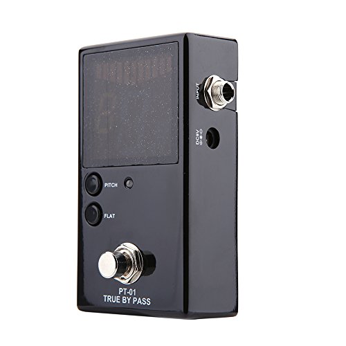 Moochy Afinador de Pedal guitarra baixo violino Ukelele Mini