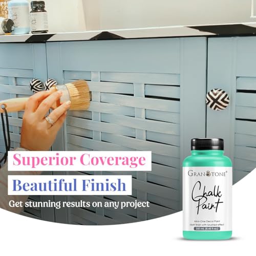 Image of GRANOTONE Chalk Paint Turquoise 250 ml Matte Finish