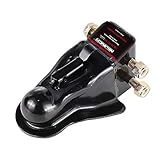 NBJINGYI 2-5/16 IN Adjustable Trailer Coupler,14000LBS Capacity,Black Powder Coat