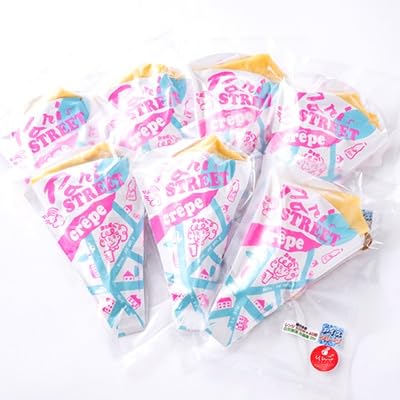 静岡湖西市産手作りクレープ(7個入りパック)