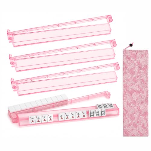 BakeBloom Mahjong Racks with Pushers (Clear) by BakeBloom - Used condition - US$24.31