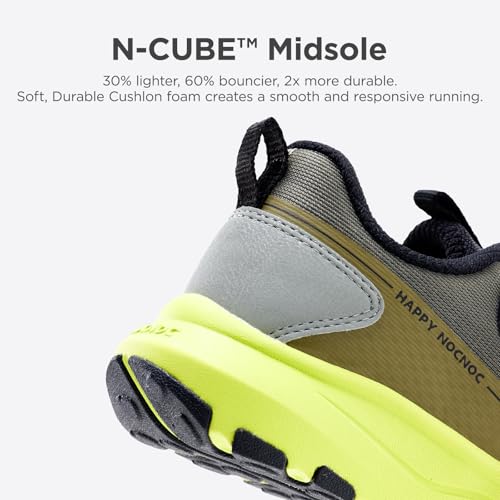 All‑MAX Kids Shoes, Boys Girls 3‑Layer Durable Breathable Mesh Running Sneakers, High‑Rebound Cushion Athletic Casual Shoes for Sports & School4