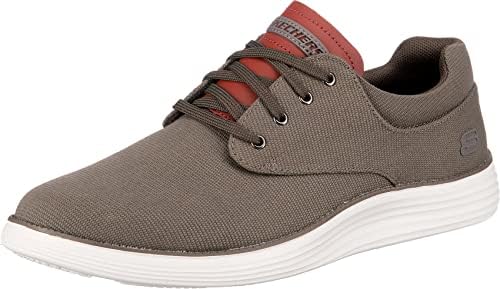 Skechers Men's Status 2.0 Burbank Sneaker, Navy Canvas, 6 UK: Amazon.co.uk:  Fashion