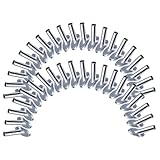 40 Stück Edelstahl Schutzhülsen für 1/8 Zoll Drahtseil Kabelgeländer, 30 Grad Edelstahl Kabelgeländer Schutzhülsen Deck Kabelgeländer-Kits mit Bohraufsatz für Holz und Verbundpfosten