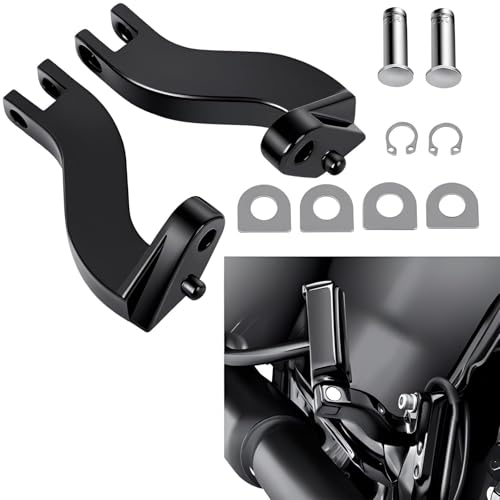 Kit repose-pieds arrière 10mm pour corriger l'usure du support passager Harley Touring 93-18