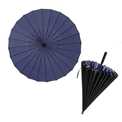 Parapluie pliant CMBSSTFC contre le vent fort avec double couche protectrice