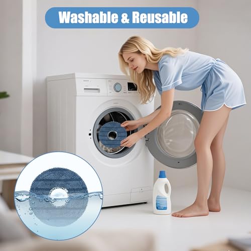 6-Pack C20 Mop Pads Compatible with Eufy Robot Vacuum Omni C20 – Washable Microfiber Mopping Cloth Refills, Reusable Replacement Pads for C20 Omni Floor Cleaner