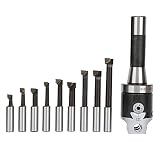 13pcs English Boring Pleuel F1 0,001 '' 7/16-20UNF CNC-Drehmaschine Bohrstange Drehmaschine Bohrbohrstange für große Drehmaschine Maschine für CNC-Drehmaschine