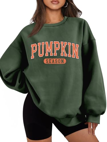 Fleece Pullover Sweatshirts Pumpkin Season Sweater Womens Halloween Apparel Long Sleeve Shirt Fall Winter Tops2