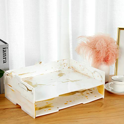 FineInno Box Resin Molds, Desk File Organizer Molds, Letter Tray Silicone Resin Mold,Document Storage Rack Mold,Epoxy Molds for File Folder Jewelry