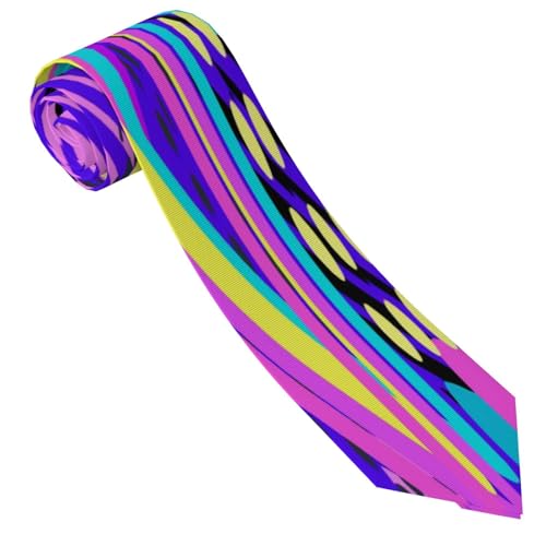 Memphis Men'S Classic Silk Smooth Tie, Suitable For Pairing With Formal Occasions3